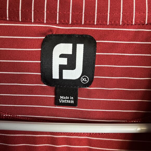 FootJoy Polo Shirt Adult XL Striped Golf Stretch Performance Casual Lot Of 2‎ - Picture 4 of 16